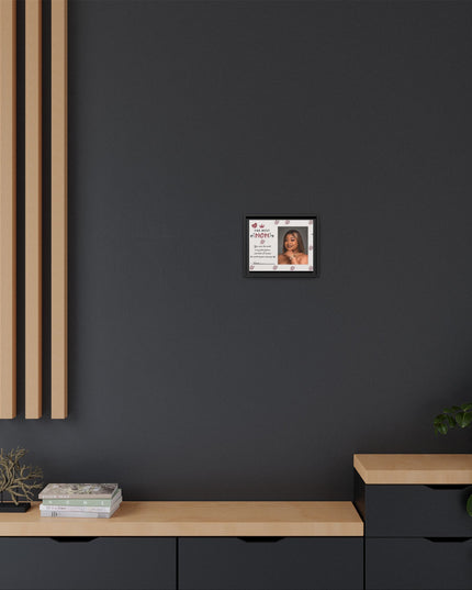 Personalized Mother's Day Framed Print, Gift for Mom, Custom Wall Art, Unique Home Décor, Family Keepsake