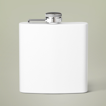 Chic Stainless Steel Flask, 6oz | Stylish Drinkware, Perfect for Parties, Gifts, Weddings, Hip Flasks, Travel