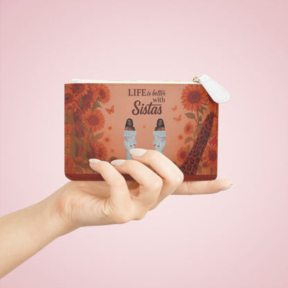 Sisterhood Mini Clutch Bag, Fun Gift for Friends