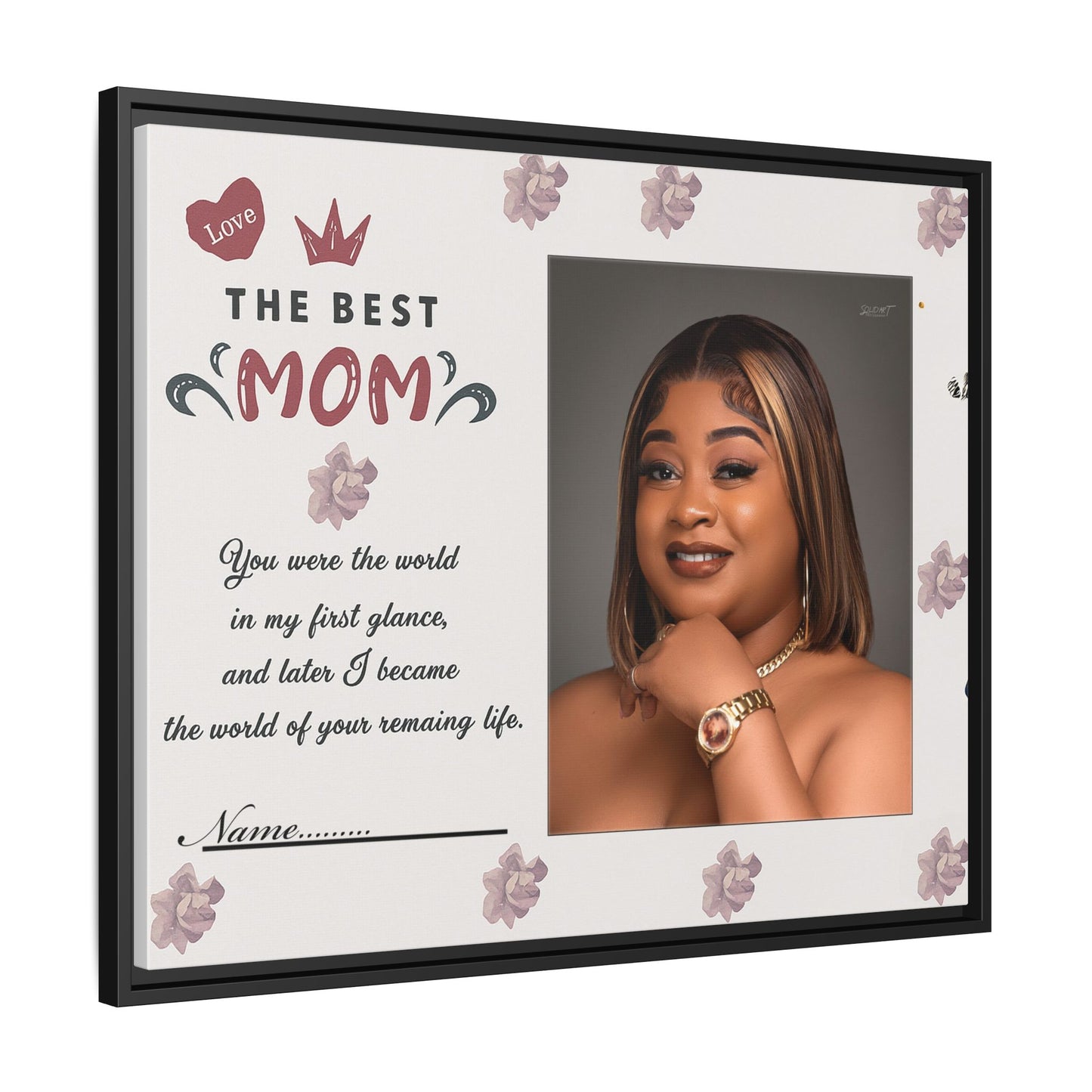 Personalized Mother's Day Framed Print, Gift for Mom, Custom Wall Art, Unique Home Décor, Family Keepsake