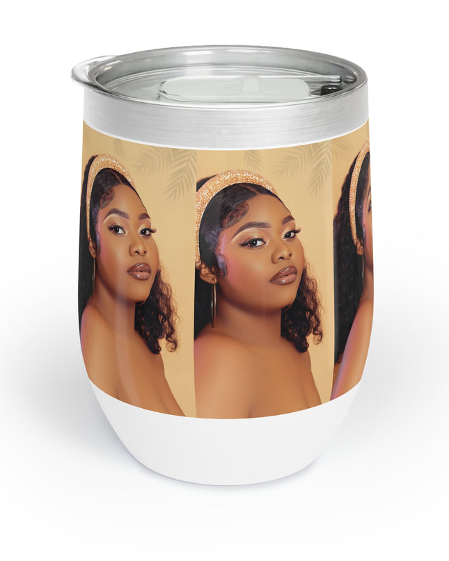 Stylish Wine Tumbler, Chic Insulated Drinkware for Wine Lovers, Perfect for Parties, Gifts, Celebrations