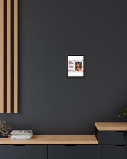 Personalized Mother's Day Framed Print, Gift for Mom, Custom Wall Art, Unique Home Décor, Family Keepsake