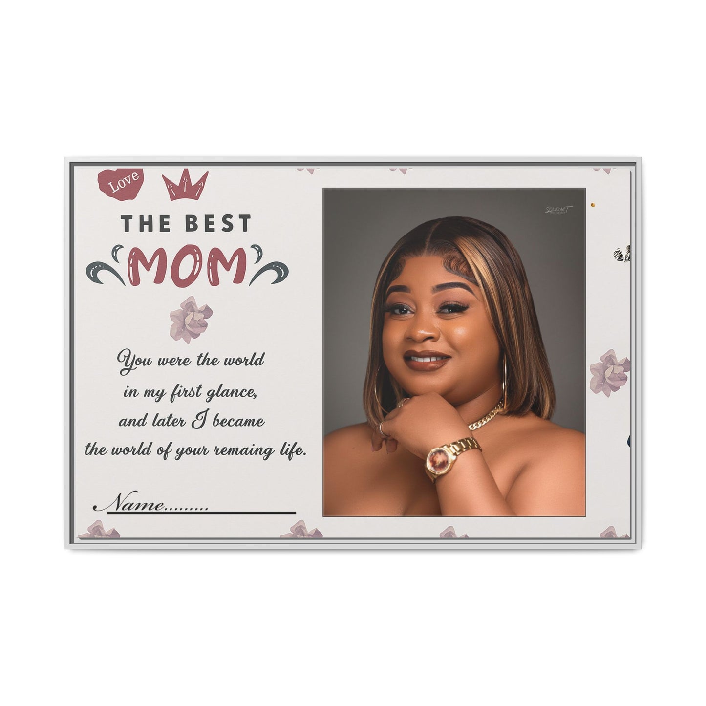 Personalized Mother's Day Framed Print, Gift for Mom, Custom Wall Art, Unique Home Décor, Family Keepsake
