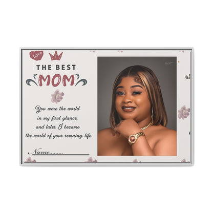 Personalized Mother's Day Framed Print, Gift for Mom, Custom Wall Art, Unique Home Décor, Family Keepsake