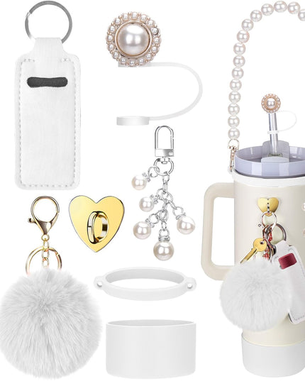 40oz Personalized Photo Tumbler with Charms (3 or 4photos only)