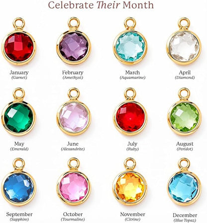 Personalized Birthstone Necklace
