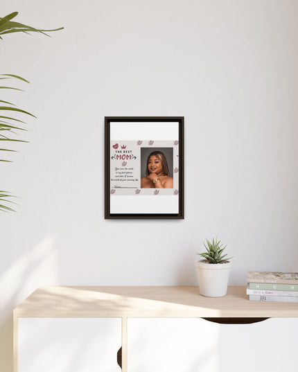 Personalized Mother's Day Framed Print, Gift for Mom, Custom Wall Art, Unique Home Décor, Family Keepsake