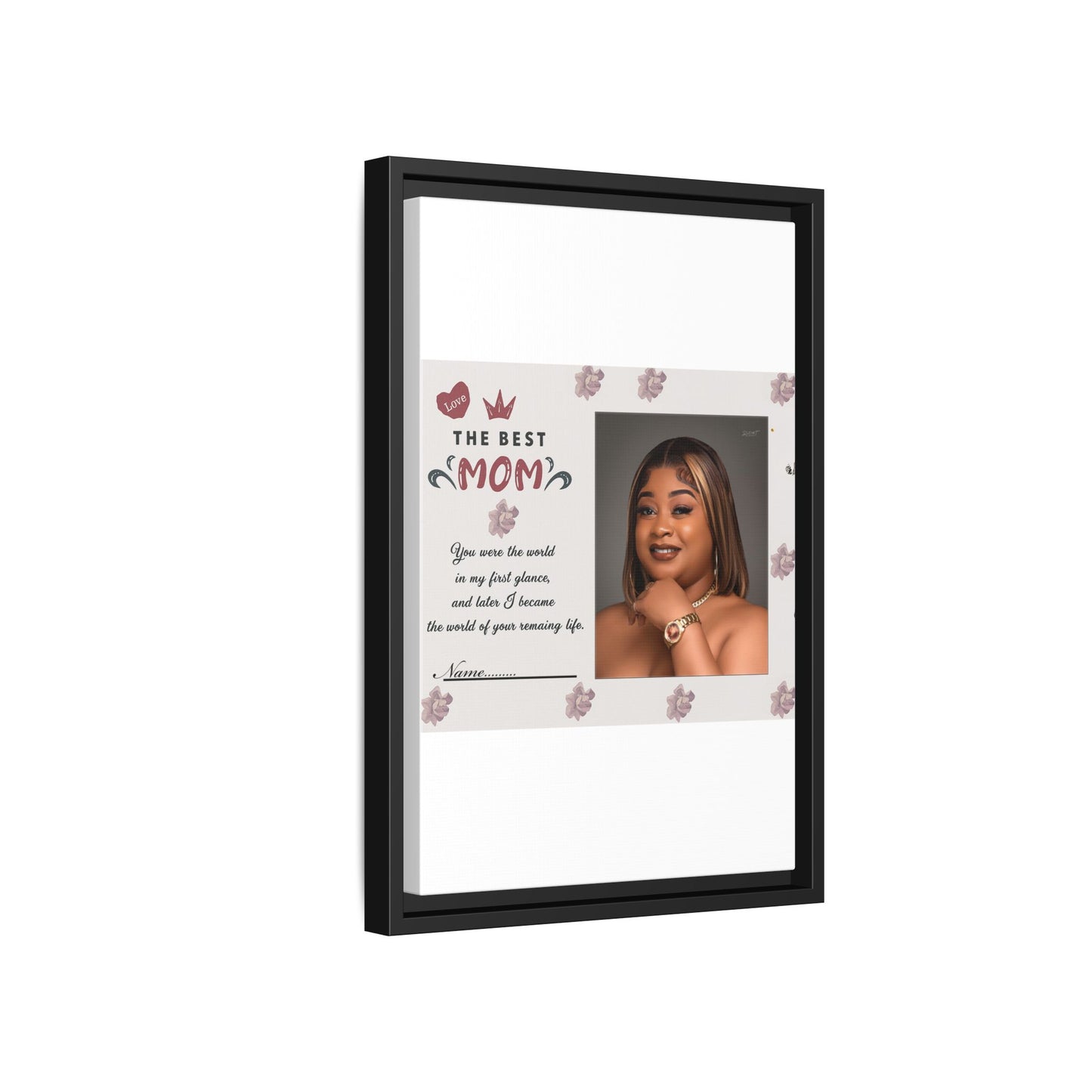 Personalized Mother's Day Framed Print, Gift for Mom, Custom Wall Art, Unique Home Décor, Family Keepsake