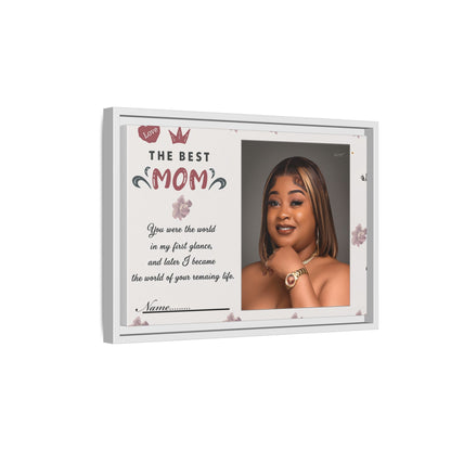 Personalized Mother's Day Framed Print, Gift for Mom, Custom Wall Art, Unique Home Décor, Family Keepsake