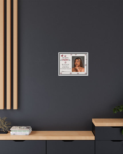 Personalized Mother's Day Framed Print, Gift for Mom, Custom Wall Art, Unique Home Décor, Family Keepsake