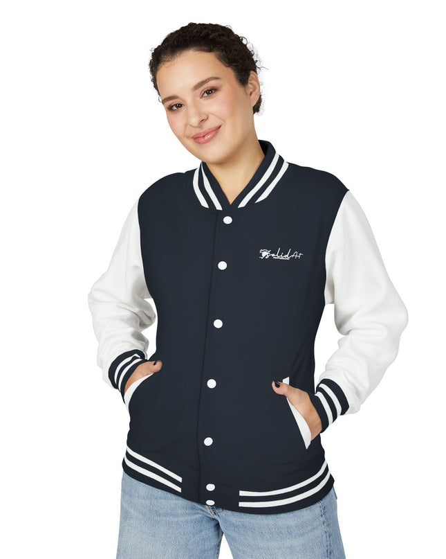 Stylish Unisex Heavyweight Letterman Jacket - Perfect for Game Days, Casual Outings