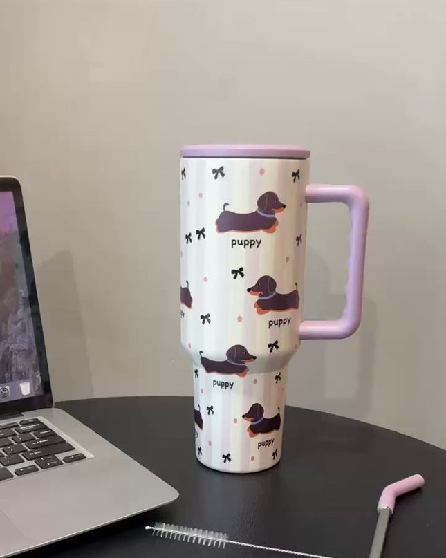 Large Capacity Portable Stainless Steel Vacuum Cup