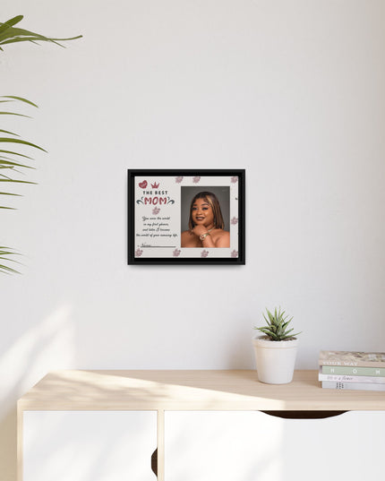 Personalized Mother's Day Framed Print, Gift for Mom, Custom Wall Art, Unique Home Décor, Family Keepsake