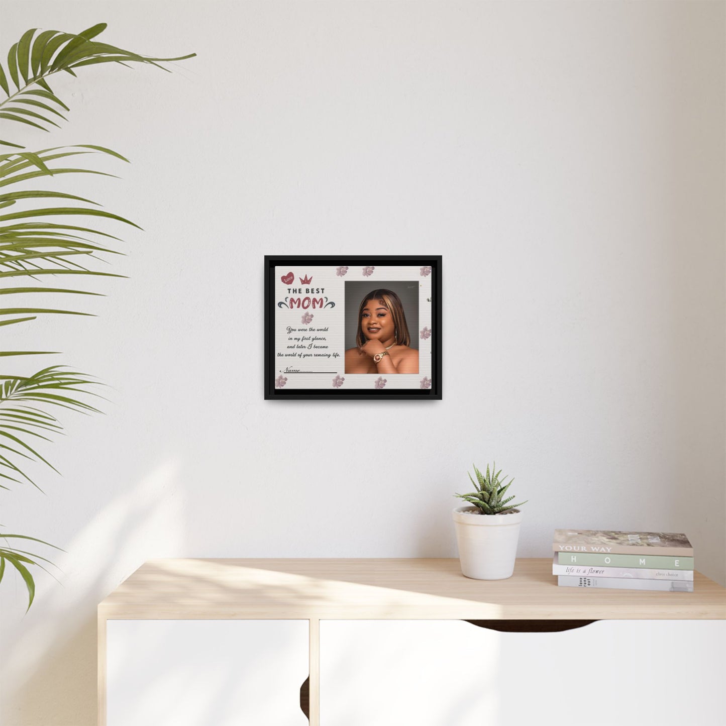 Personalized Mother's Day Framed Print, Gift for Mom, Custom Wall Art, Unique Home Décor, Family Keepsake