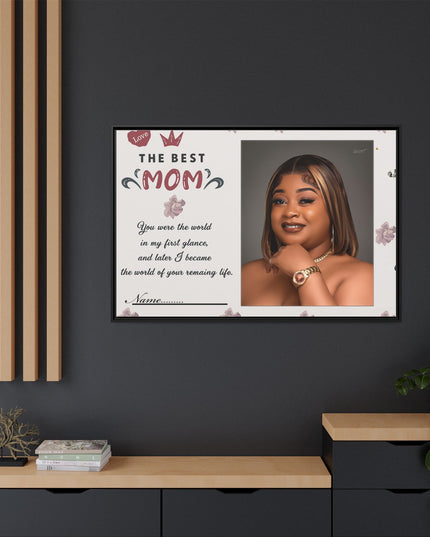 Personalized Mother's Day Framed Print, Gift for Mom, Custom Wall Art, Unique Home Décor, Family Keepsake