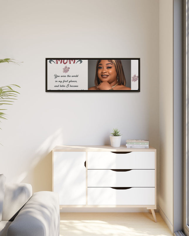 Personalized Mother's Day Framed Print, Gift for Mom, Custom Wall Art, Unique Home Décor, Family Keepsake