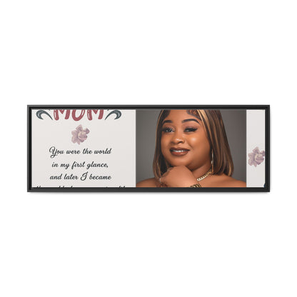 Personalized Mother's Day Framed Print, Gift for Mom, Custom Wall Art, Unique Home Décor, Family Keepsake
