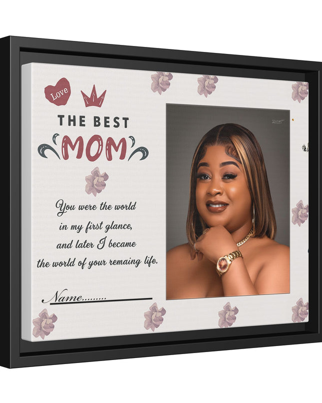 Personalized Mother's Day Framed Print, Gift for Mom, Custom Wall Art, Unique Home Décor, Family Keepsake