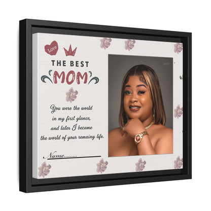 Personalized Mother's Day Framed Print, Gift for Mom, Custom Wall Art, Unique Home Décor, Family Keepsake