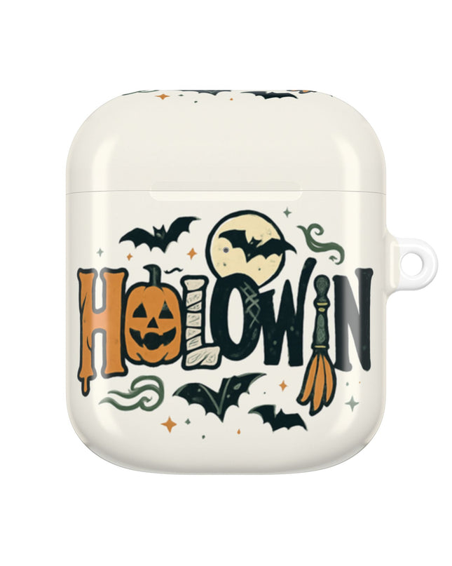 Halloween AirPod Case, Spooky Earbud Cover, Fall Accessory, Pumpkin Decor, Witch Craft Gift, Trick or Treat Storage