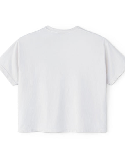 Cute Alien Graphic Women's Boxy Tee, Casual T-Shirt for Fun Vibes