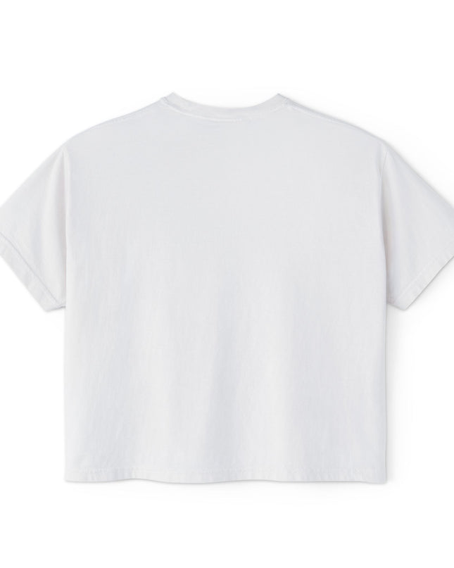 Cute Alien Graphic Women's Boxy Tee, Casual T-Shirt for Fun Vibes