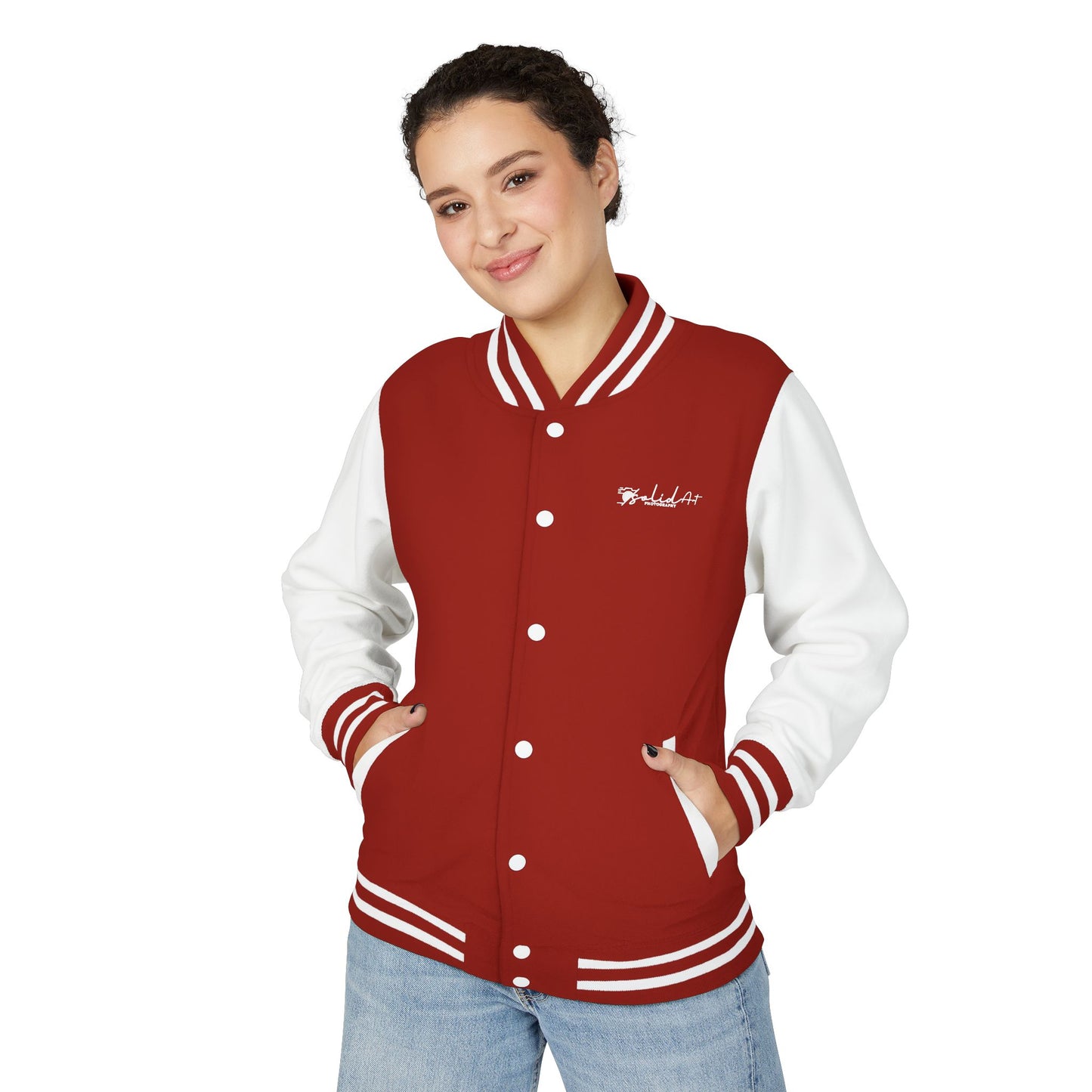Stylish Unisex Heavyweight Letterman Jacket - Perfect for Game Days, Casual Outings