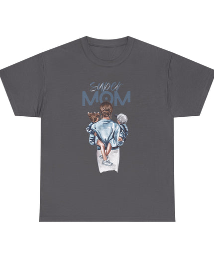 Super Mom Unisex Heavy Cotton Tee, Gift for Mothers Day