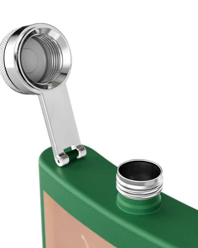 Chic Stainless Steel Flask, 6oz | Stylish Drinkware, Perfect for Parties, Gifts, Weddings, Hip Flasks, Travel