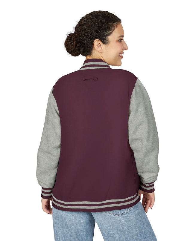 Stylish Unisex Heavyweight Letterman Jacket - Perfect for Game Days, Casual Outings