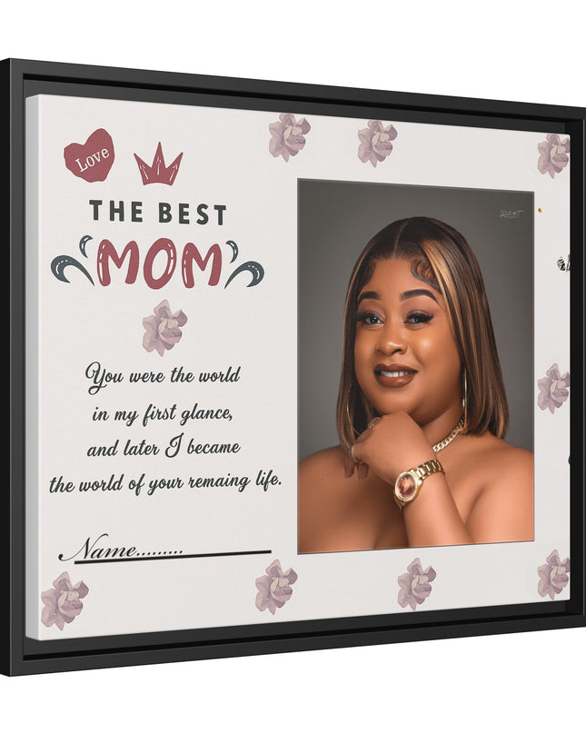 Personalized Mother's Day Framed Print, Gift for Mom, Custom Wall Art, Unique Home Décor, Family Keepsake