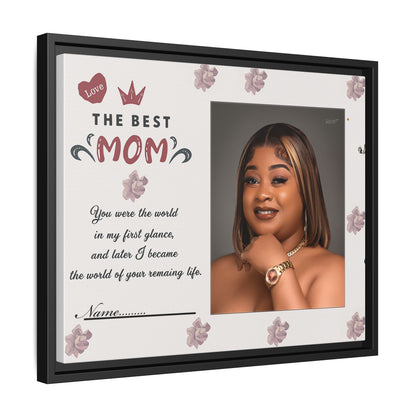 Personalized Mother's Day Framed Print, Gift for Mom, Custom Wall Art, Unique Home Décor, Family Keepsake