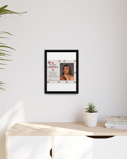 Personalized Mother's Day Framed Print, Gift for Mom, Custom Wall Art, Unique Home Décor, Family Keepsake