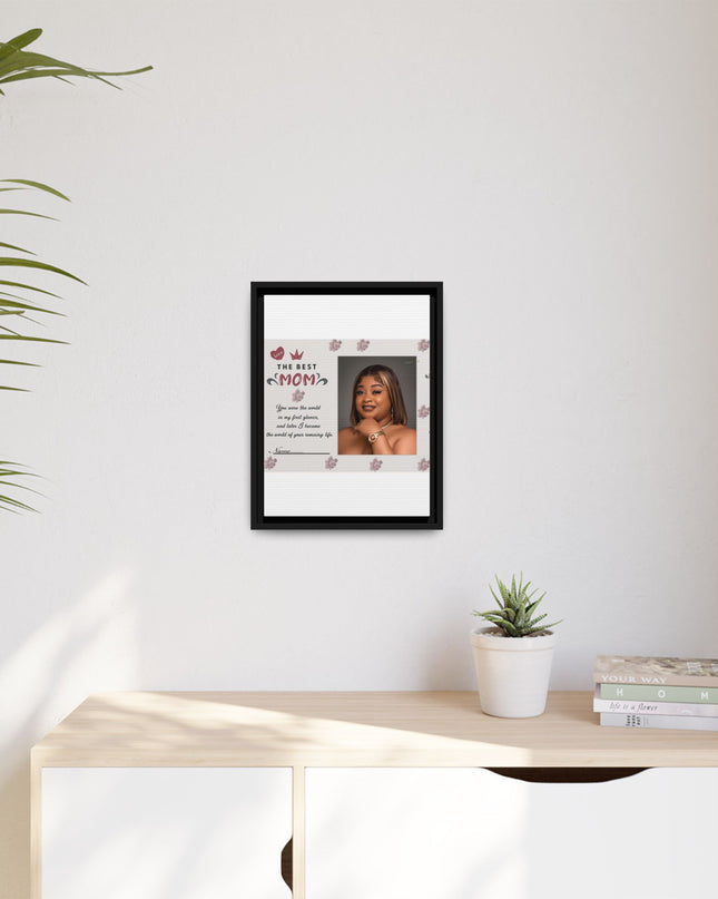 Personalized Mother's Day Framed Print, Gift for Mom, Custom Wall Art, Unique Home Décor, Family Keepsake