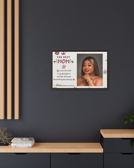 Personalized Mother's Day Framed Print, Gift for Mom, Custom Wall Art, Unique Home Décor, Family Keepsake