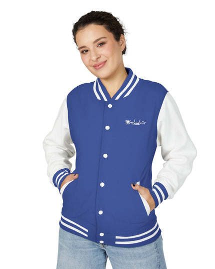 Stylish Unisex Heavyweight Letterman Jacket - Perfect for Game Days, Casual Outings