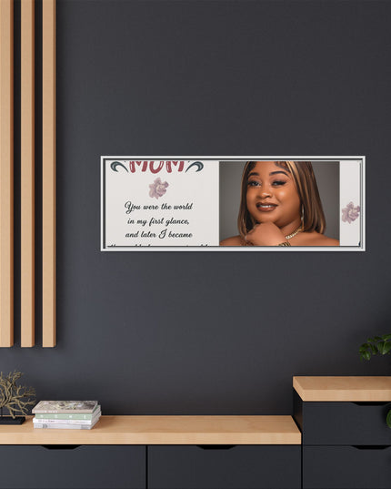 Personalized Mother's Day Framed Print, Gift for Mom, Custom Wall Art, Unique Home Décor, Family Keepsake