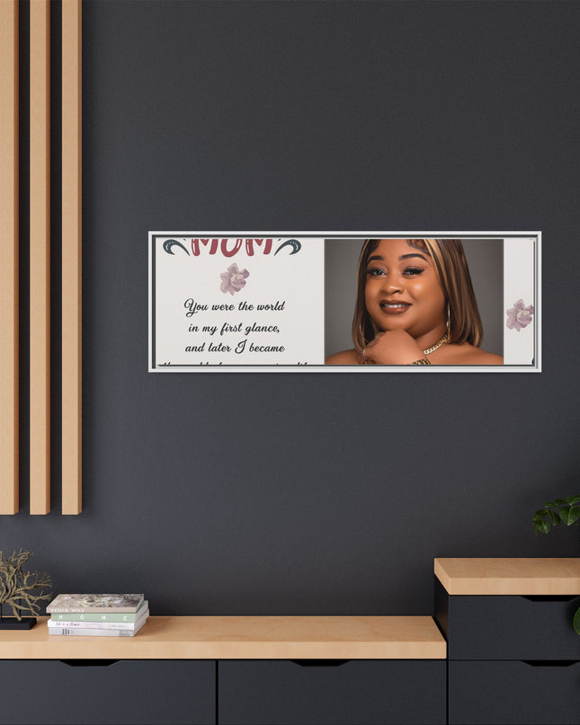 Personalized Mother's Day Framed Print, Gift for Mom, Custom Wall Art, Unique Home Décor, Family Keepsake