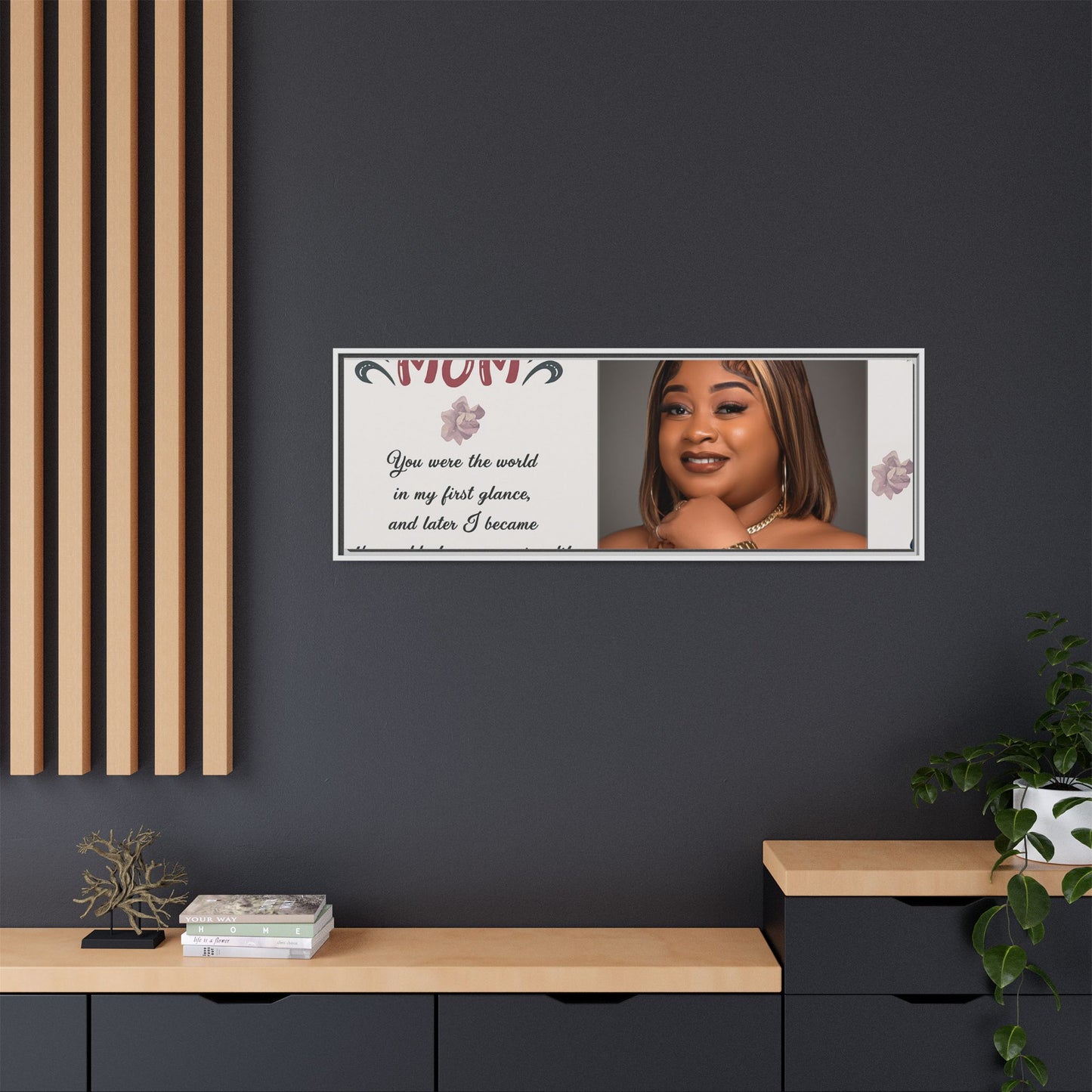 Personalized Mother's Day Framed Print, Gift for Mom, Custom Wall Art, Unique Home Décor, Family Keepsake