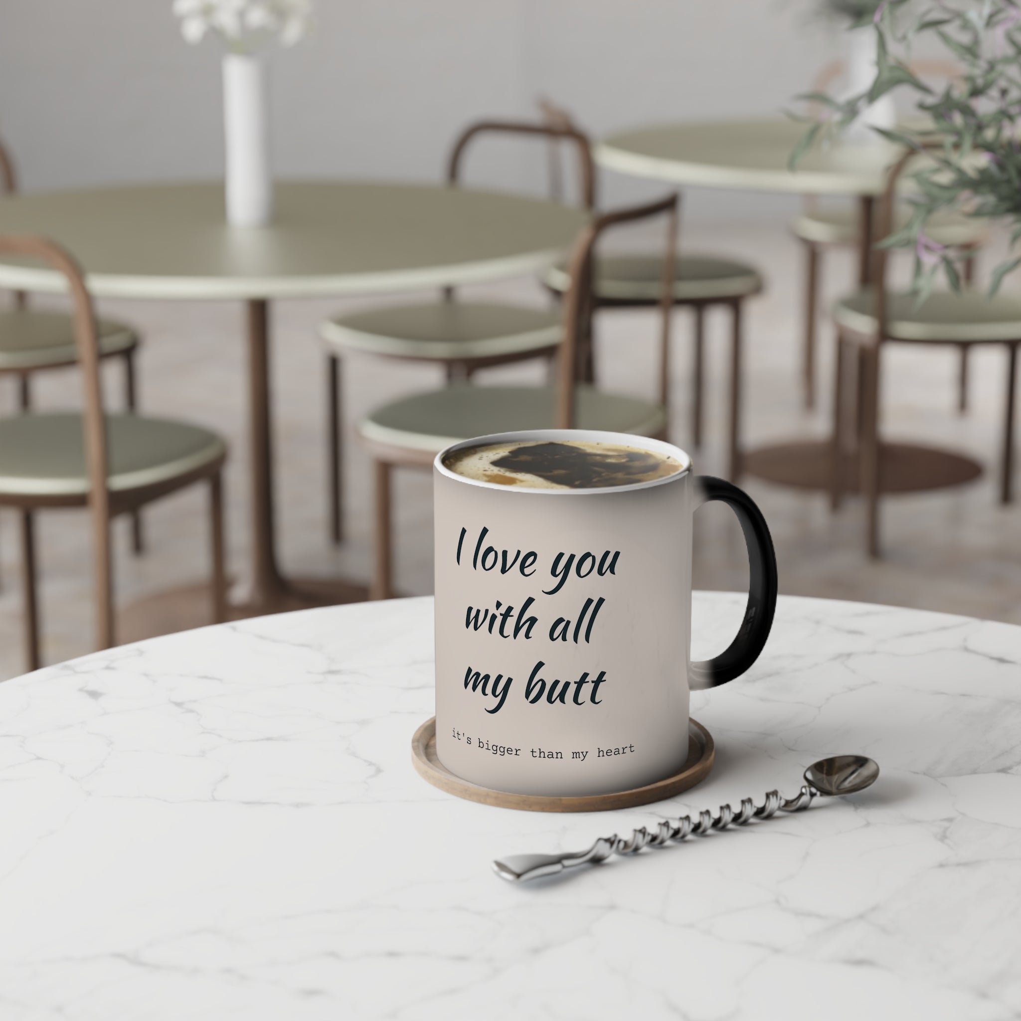 Love You with All My Butt Color-Changing Mug