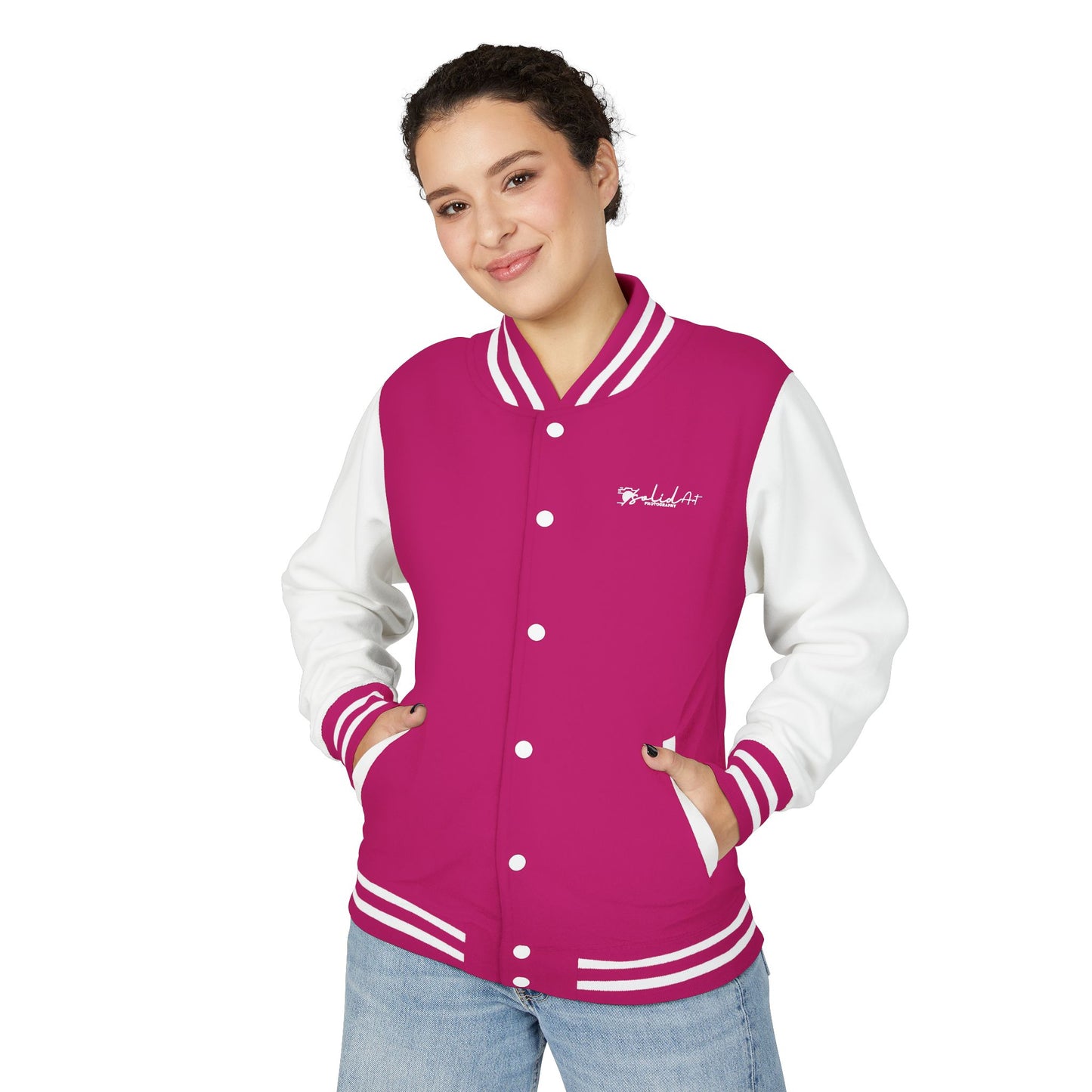Stylish Unisex Heavyweight Letterman Jacket - Perfect for Game Days, Casual Outings