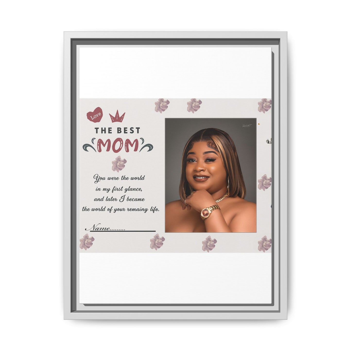 Personalized Mother's Day Framed Print, Gift for Mom, Custom Wall Art, Unique Home Décor, Family Keepsake