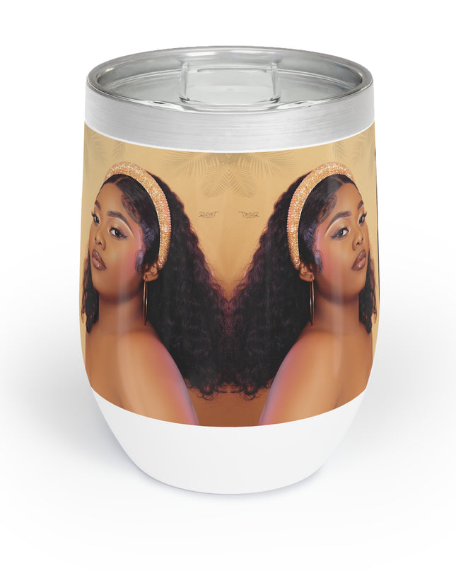 Stylish Wine Tumbler, Chic Insulated Drinkware for Wine Lovers, Perfect for Parties, Gifts, Celebrations