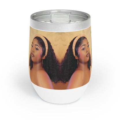 Stylish Wine Tumbler, Chic Insulated Drinkware for Wine Lovers, Perfect for Parties, Gifts, Celebrations