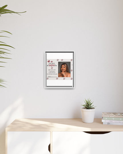 Personalized Mother's Day Framed Print, Gift for Mom, Custom Wall Art, Unique Home Décor, Family Keepsake