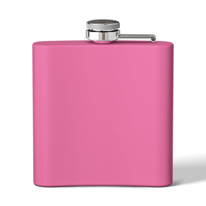 Chic Stainless Steel Flask, 6oz | Stylish Drinkware, Perfect for Parties, Gifts, Weddings, Hip Flasks, Travel