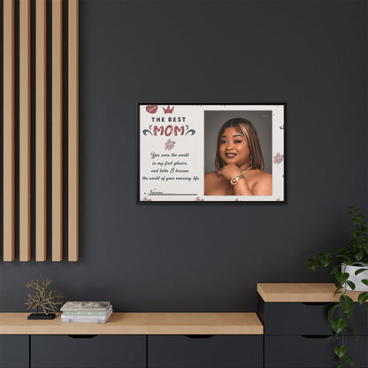 Personalized Mother's Day Framed Print, Gift for Mom, Custom Wall Art, Unique Home Décor, Family Keepsake
