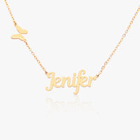 Dainty Butterfly Necklace