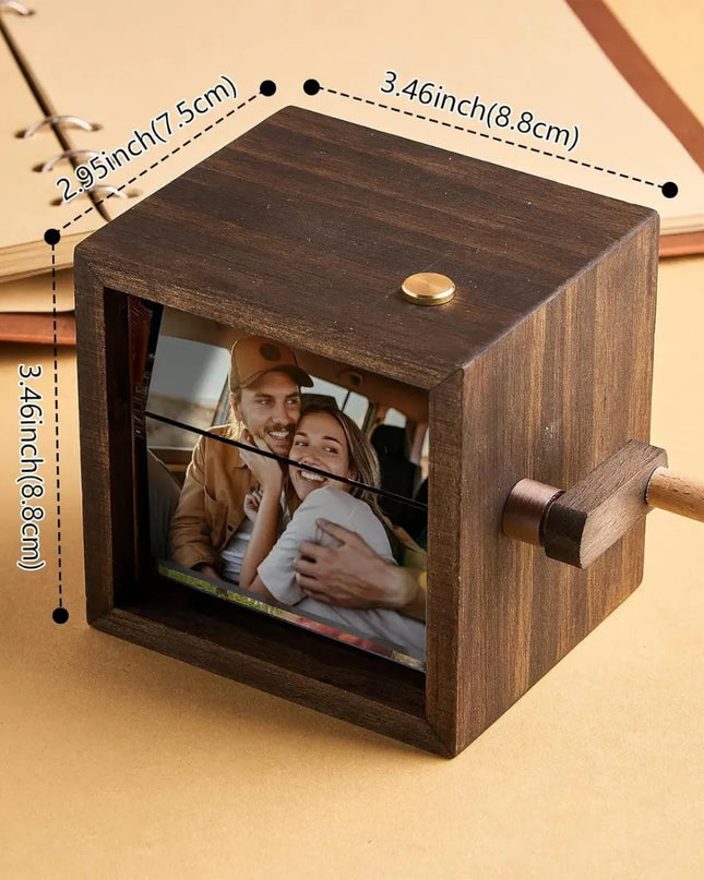 Personalized Wooden Photo ornament