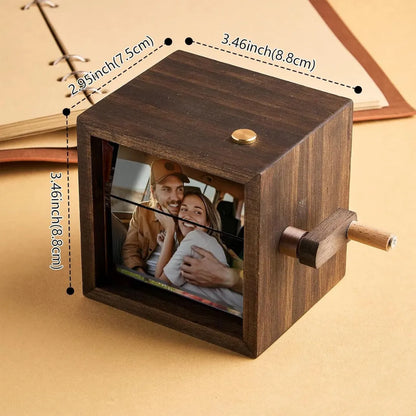 Personalized Wooden Photo ornament
